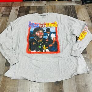 Boyz N The Hood Long Sleeve T-Shirt Sz Gray 3XL‎ - Grey